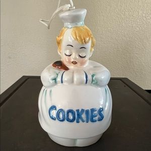 Seasons Cannon Falls BAKING COOKIES Vintage Hanging Ornament Rare Baker's Gift